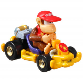 Mattel Hot Wheels: Mario Kart - Diddy Kong Pipe Frame Die-Cast (GRN15) Hračka