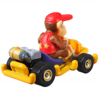 Mattel Hot Wheels: Mario Kart - Diddy Kong Pipe Frame Die-Cast (GRN15) Hračka