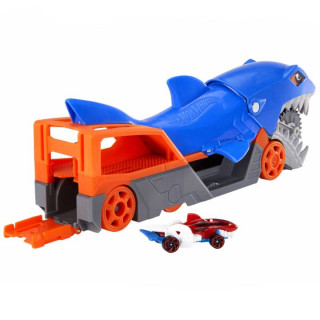 Mattel Hot WheelsCity: Shark Chomp Transporter Playset (GVG36) Hračka