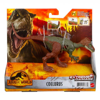 Mattel Jurassic World Dominion: Extreme Damage - Coelurus (GWN16) Hračka