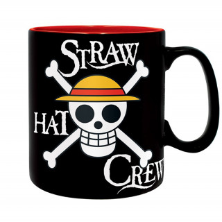 One Piece mug 460 ml Luffy & Skull Merch