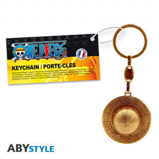 ONE PIECE - "Strawhat" 3D prívesok na kľúč Merch