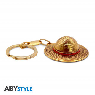 ONE PIECE - "Strawhat" 3D prívesok na kľúč Merch