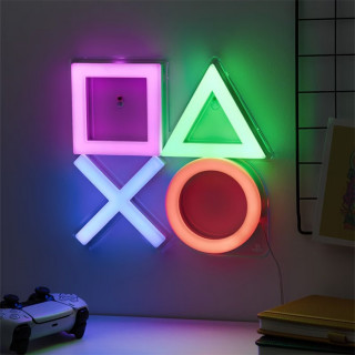 Paladone: PlayStation - nástenné neónové LED svietidlo (PP13130PSVN) Merch