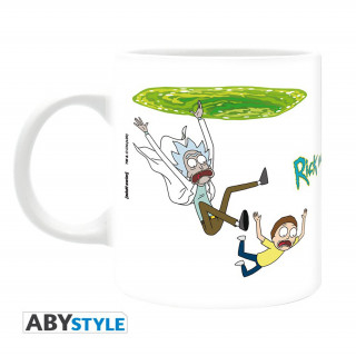 RICK AND MORTY - Hrnček - 320 ml - "Portal 2" (ABYMUG834) Merch