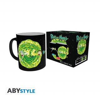 RICK AND MORTY - Meniaci sa hrnček - "Portal" - 320 ml Merch