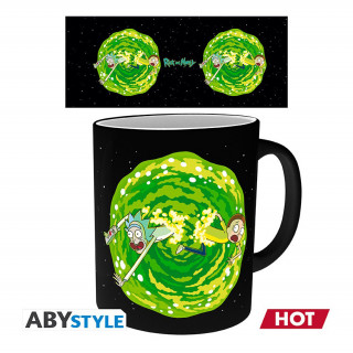 RICK AND MORTY - Meniaci sa hrnček - "Portal" - 320 ml Merch