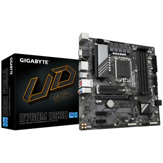 Gigabyte B760M DS3H základná doska Intel B760 Express LGA 1700 micro ATX PC