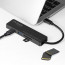Promate LinkHub-C USB 3.2 Gen 1 (3.1 Gen 1) Type-C Čierna thumbnail