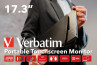 Verbatim 49593 LCD monitor 43,9 cm (17.3") 1920 x 1080 px Full HD Dotyková obrazovka Čierna thumbnail
