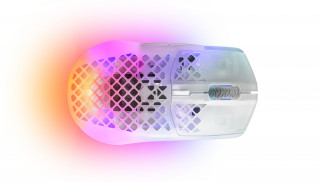 Steelseries Aerox 3 Wireless Ghost myš Hranie Pravoruké RF Wireless + Bluetooth Optický 18000 DPI PC