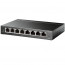 TP-Link TL-SG108PE sieťový prepínač Riadený L2 Gigabit Ethernet (10/100/1000) Podpora napájania cez Ethernet (PoE) Čierna thumbnail