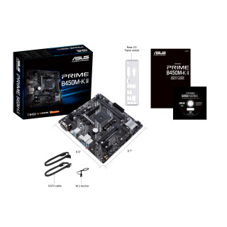 ASUS Prime B450M-K II AMD B450 Socket AM4 micro ATX PC