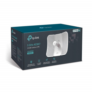 TP-Link CPE710 WiFi prístupový bod 867 Mbit/s Biela Podpora napájania cez Ethernet (PoE) PC