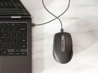 Logitech MX Anywhere 3S for Business myš Kancelária Pravoruké RF Wireless + Bluetooth Laser 8000 DPI PC