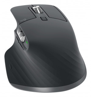 Logitech MX Master 3S myš Kancelária Pravoruké RF Wireless + Bluetooth Laser 8000 DPI PC