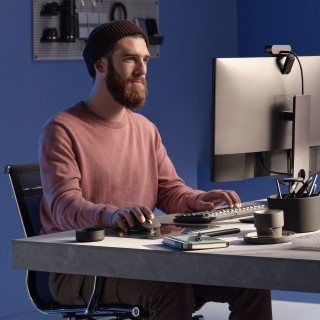 Logitech MX Master 3S myš Kancelária Pravoruké RF Wireless + Bluetooth Laser 8000 DPI PC