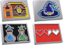 HyperX Badge Pack - 8 Bit Magnetic Badges Odznak na klávesnicu thumbnail