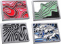 HyperX Badge Pack - Abstract Magnetic Badges Odznak na klávesnicu thumbnail