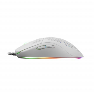 White Shark GALAHAD White myš Hranie Všestranný USB Typ-A Optický 7200 DPI PC