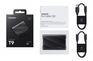 Samsung MU-PG4T0B 4 TB USB Typ-C 3.2 Gen 2 (3.1 Gen 2) Čierna PC
