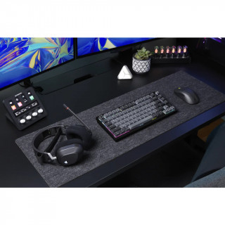 Corsair K65 PLUS WIRELESS 75 % RGB klávesnica Hranie Bezdrôtové RF + USB QWERTY Anglický Čierna PC