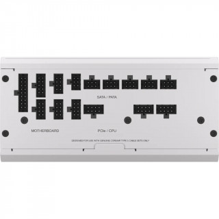 Corsair RM1000x zdroj 1000 W 24-pin ATX ATX Biela PC
