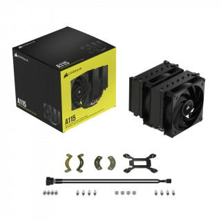Corsair AF ELITE A115 Procesor Vzduchový chladič 14 cm Čierna 1 ks PC