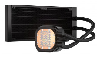 Corsair NAUTILUS 240 RS Základná doska Vodné chladenie typu všetko v jednom Čierna PC