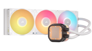 Corsair iCUE LINK TITAN 360 RX LCD Procesor Vodné chladenie typu všetko v jednom 12 cm Biela 1 ks PC
