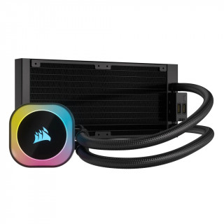 Corsair H100I Procesor Súprava vodného chladenia 12 cm Čierna PC