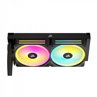 Corsair H100I Procesor Súprava vodného chladenia 12 cm Čierna PC