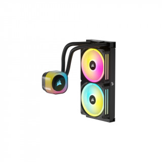 Corsair H100I Procesor Súprava vodného chladenia 12 cm Čierna PC