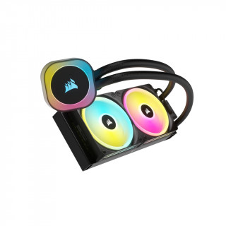 Corsair H100I Procesor Súprava vodného chladenia 12 cm Čierna PC