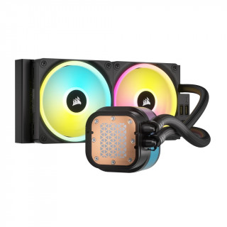 Corsair H100I Procesor Súprava vodného chladenia 12 cm Čierna PC