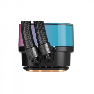 Corsair H100I Procesor Súprava vodného chladenia 12 cm Čierna PC