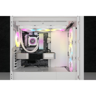 Corsair CW-9060077-WW systém chladenia počítačov Procesor Vodné chladenie typu všetko v jednom 12 cm Biela 1 ks PC