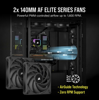 Corsair H115I Vzduchový chladič Čierna 1 ks PC