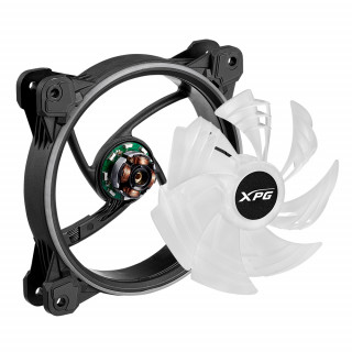 XPG HURRICANE 120 ARGB PWM Základná doska Ventilátor 12 cm Čierna 1 kusov PC