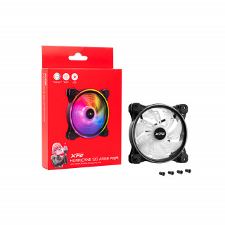 XPG HURRICANE 120 ARGB PWM Základná doska Ventilátor 12 cm Čierna 1 kusov PC