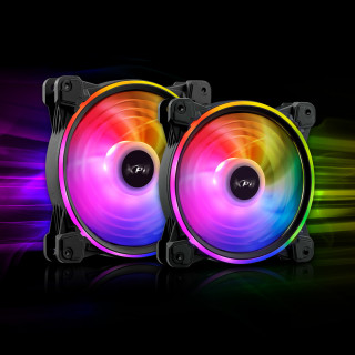 XPG HURRICANE 120 ARGB PWM Základná doska Ventilátor 12 cm Čierna 1 kusov PC