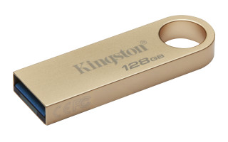 Kingston Technology DataTraveler SE9 G3 USB kľúč 128 GB USB Typ-A 3.2 Gen 1 (3.1 Gen 1) Zlato PC