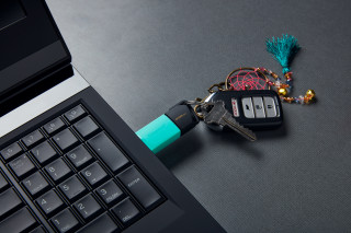 Kingston Technology DataTraveler Exodia M USB kľúč 256 GB USB Typ-A 3.2 Gen 1 (3.1 Gen 1) Čierna, Tyrkysová PC