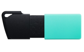 Kingston Technology DataTraveler Exodia M USB kľúč 256 GB USB Typ-A 3.2 Gen 1 (3.1 Gen 1) Čierna, Tyrkysová PC