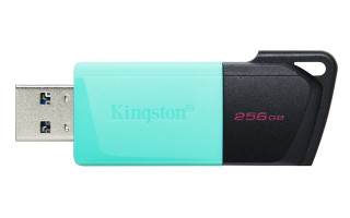 Kingston Technology DataTraveler Exodia M USB kľúč 256 GB USB Typ-A 3.2 Gen 1 (3.1 Gen 1) Čierna, Tyrkysová PC