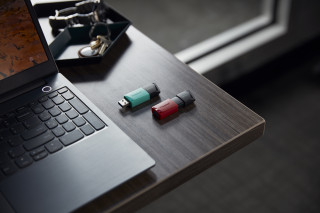 Kingston Technology DataTraveler Exodia M USB kľúč 256 GB USB Typ-A 3.2 Gen 1 (3.1 Gen 1) Čierna, Tyrkysová PC