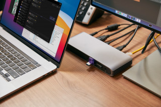 Kingston Technology DataTraveler microDuo 3C USB kľúč 256 GB USB Type-A / USB Type-C 3.2 Gen 1 (3.1 Gen 1) Nerezová oceľ, Purpurová PC