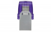 Kingston Technology DataTraveler microDuo 3C USB kľúč 64 GB USB Type-A / USB Type-C 3.2 Gen 1 (3.1 Gen 1) Purpurová, Nerezová oceľ thumbnail