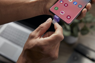Kingston Technology DataTraveler microDuo 3C USB kľúč 64 GB USB Type-A / USB Type-C 3.2 Gen 1 (3.1 Gen 1) Purpurová, Nerezová oceľ PC