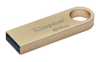 Kingston Technology DataTraveler SE9 G3 USB kľúč 64 GB USB Typ-A 3.2 Gen 1 (3.1 Gen 1) Zlato PC